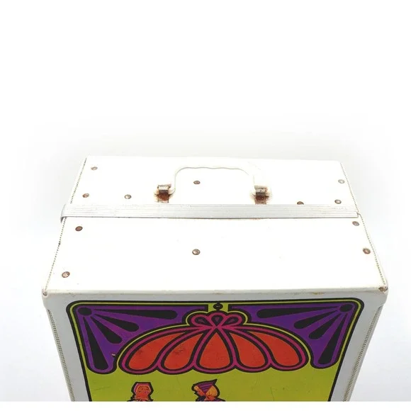 Vintage 1965 Mattel Barbie & Francie Doll Trunk 60's Barbie Closet Carrying Case - Picture 10 of 10